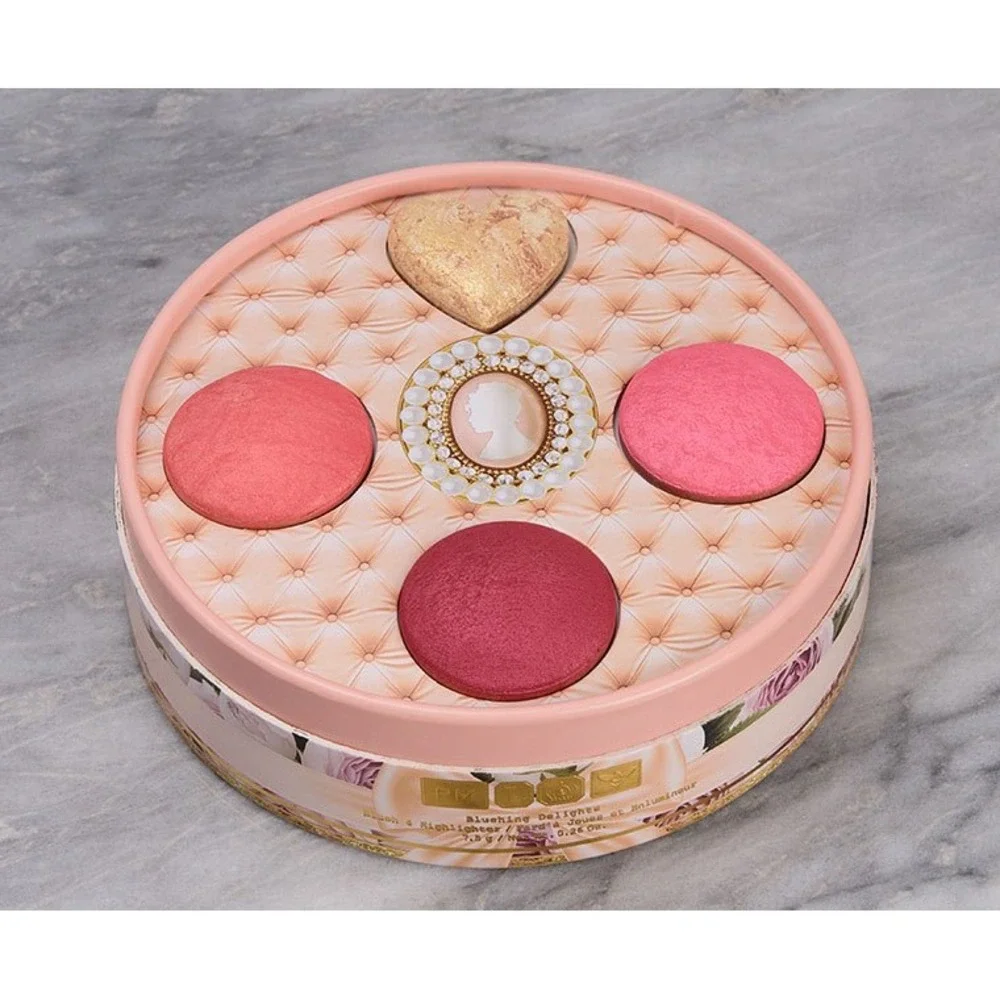 Pat McGrath Labs x Bridgerton Blushing Delights Palette Blush Highlighter Tin